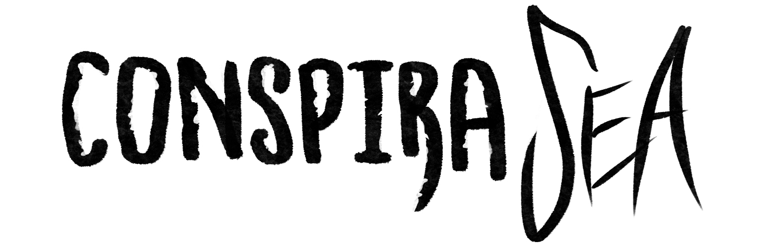 ConspiraSea illustrated title artwork